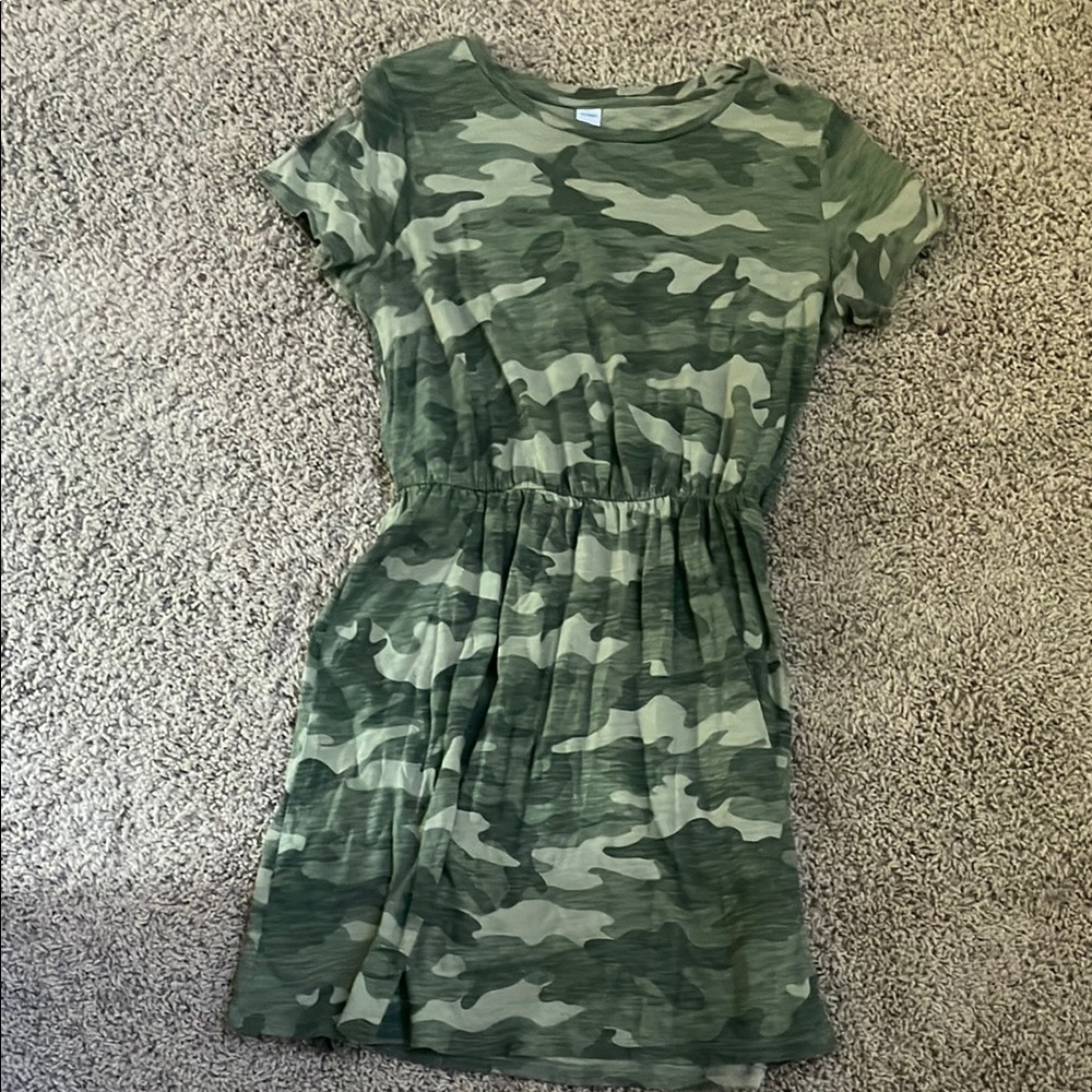 Old Navy Camouflage Dress T-shirt
